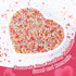 Mix,150g/5.3oz,Rainbow Spring Sanding Sugar Sprinkles,Edible Colorful Sprinkle Edible Sugar Crystals for Cake