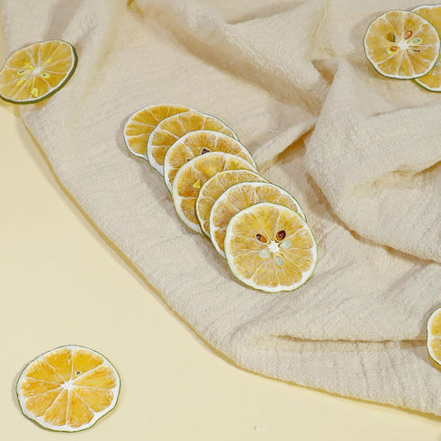 3-Packs Set 100% Dried Lemon Lime Orange Slices for Cocktail Fruit Tea Slow Cookers Baking Potpourri Candle Festival