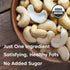 16 (Pack 2) Wilderness Poets, Organic Cashew Butter - Raw, Vegan, Paleo, No Added Sugar - Ounce of - Glass Jar