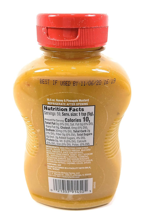 Hickory Farms Sweet & Tangy Pineapple Mustard