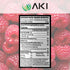 AKI Dried Sugar-Free Raspberry Powder, Ideal for Baking, Flavoring, Smoothies, Popsicles, 5.29oz/150g
