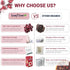 240 Count, 100% (Pack 6) LeafLea Hibiscus Tea Bags Individually Wrapped, Natural Hibiscus Flower Herbal Tea