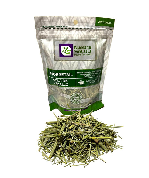 Horsetail Tea Cola de Caballo Herbal Tea, 30g (1.06oz) - 100% Natural, Caffeine Free Detox