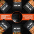 6 Set Nut Gift Basket for Men Birthday Gifts for Men with Gourmet Nut Varieties Resealable Snack Pouches Gift for Dad
