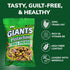 Packs, 3 oz (Pack 2) GIANTS Go Naked Dill Pickle Pistachios - Shelled Pistachios, Pistachio Nuts, Pistachios No shell
