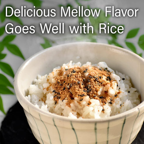Japanese Furikake Seasoning, Rich Red Miso with Dried Bonito Flakes, 45g, Made in Japan