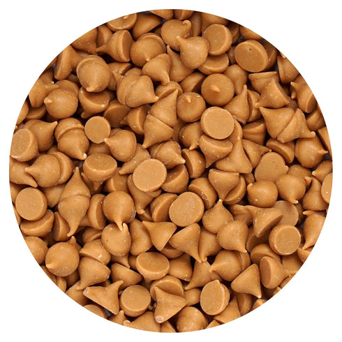 Peanut Butter Chips, 2 Pound Bulk Bag, Hampton Distribution