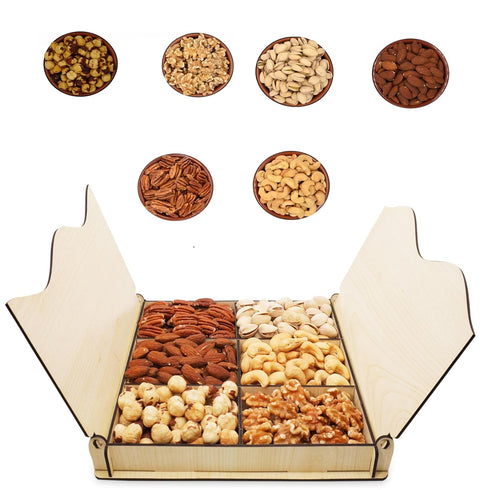 Secret Garden`s Dried Fruit and Nuts Gourmet Food Gift Baskets Turns into