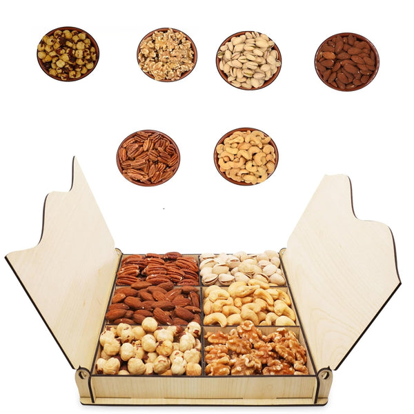 Secret Garden`s Dried Fruit and Nuts Gourmet Food Gift Baskets Turns into