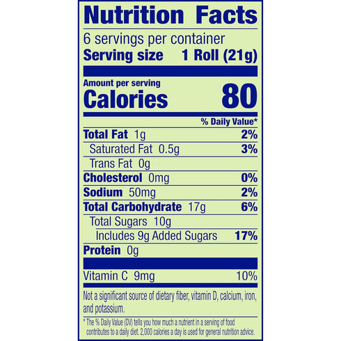 Pack, 6 Fruit by the Foot Fruit Flavored Snacks, Starburst, Variety ct