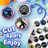 30 x Edible Cupcake Toppers - Jungle Warrior Panther Collection of Edible Cake Decorations, Uncut Edible on Wafer Sheet