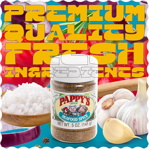 5oz) Pappy's Seasonings (Seafood Spice