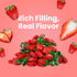 6 lbs Strawberry Bulk Candy by Cambie, of Strawberry Candy with a Deliciously Sweet Hard Exterior with a Soft