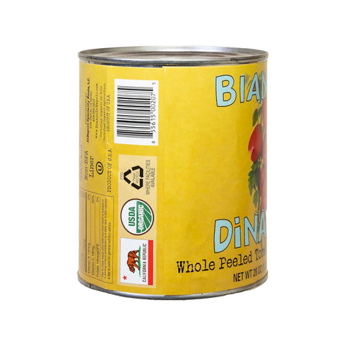 28 Bianco Dinapoli, Whole Peeled Tomatoes Organic, Ounce