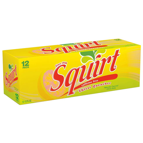 Squirt 12 Oz 12 Pack Soda, Grapefruit, Fl Cans