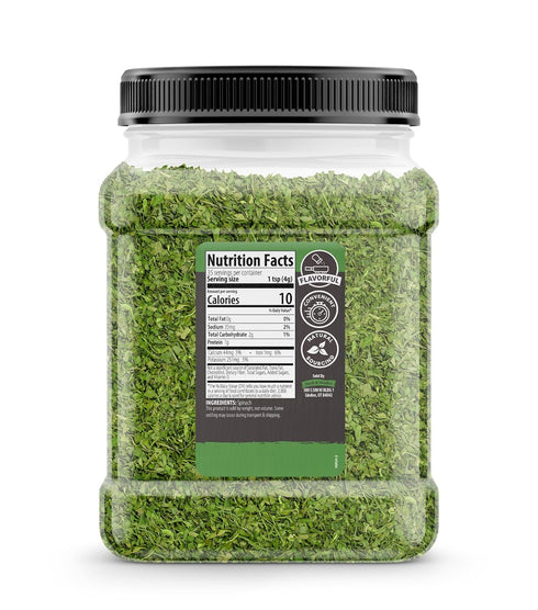 5 oz Birch & Meadow of Spinach Flakes, Seasonings & Soups, Grains & Breads