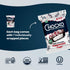 85% 3.45 oz (Pack 6) Chocxo Dark Chocolate Peppermint Cups - Lower Sugar Christmas Candy, Organic Cacao, NonGMO, Keto