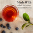 100 The Republic of Tea - Wild Blueberry Tea, Super Refill | Tea Bags, Gourmet Black Tea | Caffeinated