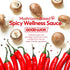 6 GOOD LUCK Hot Sauce, Spicy Chili Oil with High-Grade Chopped Chili Cans Chili Paste, Vegan-Friendly, Ideal for Daily