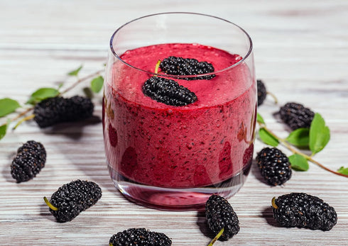 Mulberry 2 Food to Live Organic Juice Powder, Pounds - Non-GMO, Made from Raw Dried Berries, Unsulfured, Vegan, Bulk