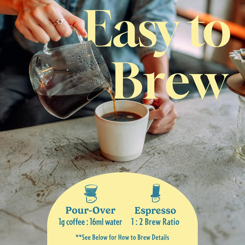 12oz 100% TOKYO COFFEE Organic Blend, Medium Dark Roast Whole Bean Coffee from Japan - Bag - Sweet and Smooth Signature