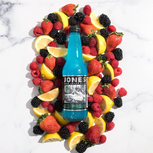 12-Pack 100% 12 Oz Jones Soda Co. Berry Lemonade Flavor | | The Original Craft Soda | Made with Pure, Cane Sugar | Pop