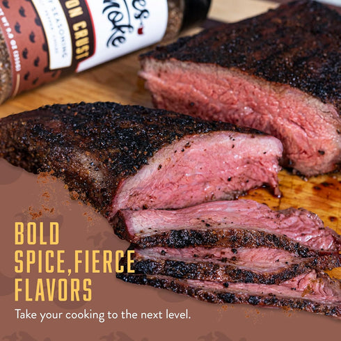 326 Chiles and Smoke - Canyon Crust Beef Seasoning, Great on Beef Brisket, Ribeye Steaks, Hamburger Meat and More, BBQ