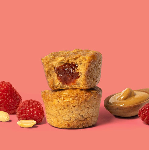(30 Bobo's PB&J Stuff'd Oat Bites, Simple Ingredients, Whole Grain Oats, Plant Based, Non-GMO, Gluten Free Breakfast