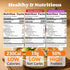 Pack, 6 Pack 32g 50% HealSpot High Protein Instant Ramen Variety Non Fried Ramen Broth, Plant Based Protein, Low Fat