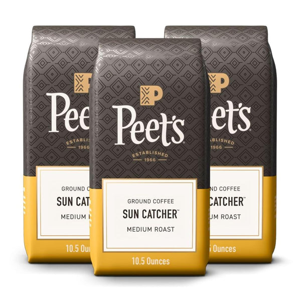Peet's Coffee, Light Roast Ground Coffee - Sun Catcher Blend 10.5 Ounce