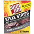Slim Jim Smoked Steak Strips, Smokin' Mesquite Flavor, 8g Protein Per Serving,