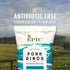 2.5 oz (Pack 4) EPIC Sea Salt and Vinegar Pork Rinds, Keto Friendly, Protein Snacks