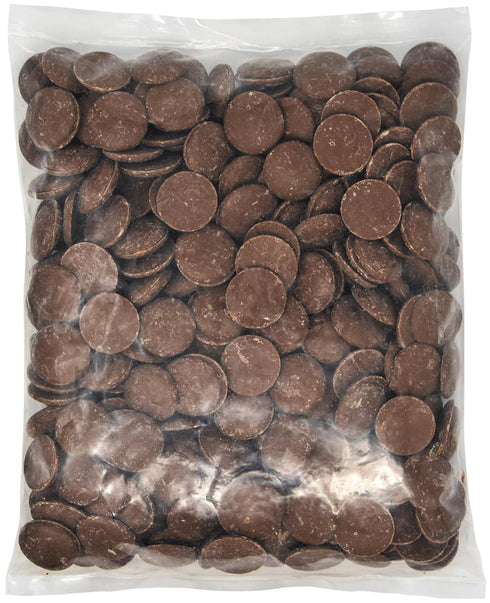 2 Merckens Coating Melting Wafers Milk Chocolate Cocoa Lite, Pound
