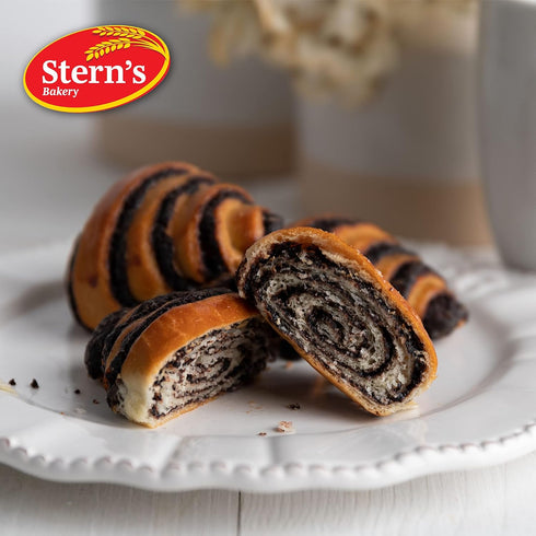12 oz. Rugelach Pastries | Chocolate Croissant | Chocolate Babka Bread | Breakfast Pastry | Coffee Snack| Kosher, Dairy