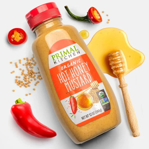 12 oz Primal Kitchen Organic Hot Honey Mustard