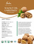 (8 oz) Walnut Oil- USDA Organic Cold Pressed Unrefined Virgin