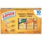 Lance Sandwich Crackers, Captain's Wafers, Variety Pack, 10 Individual Packs, 6 Sandwiches