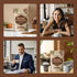 10 1 Immunity 30 8.5 Oz Mushroom Coffee with Cocoa Powder, in Mushroom Blend Instant Powder, Coconut & MCT | Focus