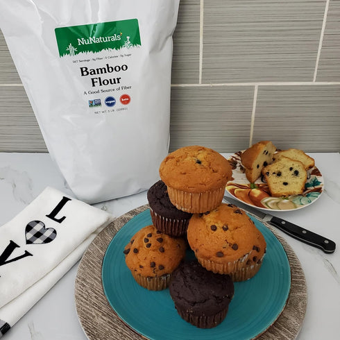 (5 lbs) NuNaturals Bamboo Flour
