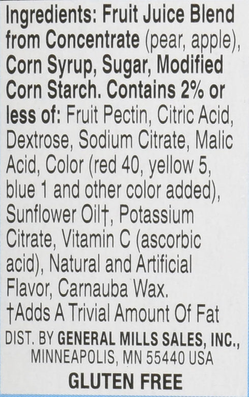 0.8 10 Count (Pack 1) Betty Crocker Fruit Snacks, SpongeBob SquarePants Snacks, Ounce