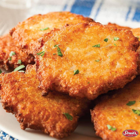 (6oz, Pack 3) Streit's Potato Pancake Mix, Hash Browns - Kosher Certified, Suitable for Passover, Gluten Free, No MSG