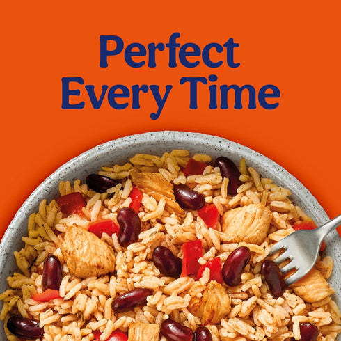90 9 oz (Pack 6) BEN'S ORIGINAL Street Food Jamaican Jerk Style Beans & Rice with Chicken, Prepared Entre, Microwavable