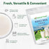1 lb Z Natural Foods Premium Whole Milk Powder - Powdered Milk for Baking, Cooking, Drinks - Dry Milk Powder