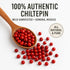 Pure Celtic 1oz Dried Chiltepin Peppers (Chile Tepin) Bag - Seafood, Sauces, Stews, Salsa, Meats. Very Hot with a Smoky