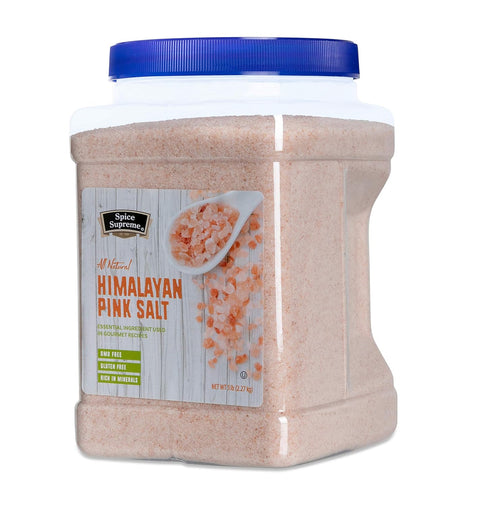 Spice Supreme Pure Himalayan Pink Salt | Pure Crystal Natural Minerals and Nutrients |
