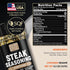 5.2oz Steak Seasoning Everything Bagel Seasoning Mix - Gluten Free & Low Sodium Meat Seasonings Beef, NY Strip, BBQ