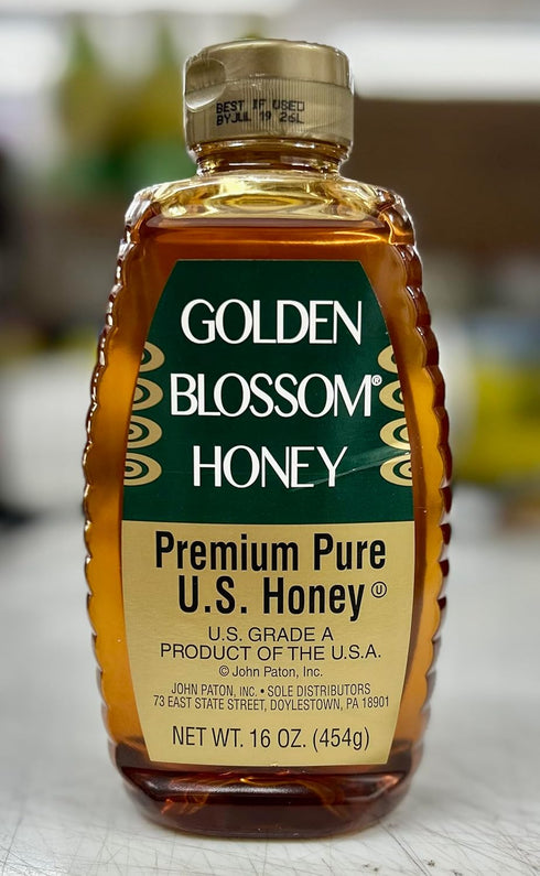 Generic Golden Blossom Premium pure U.S. Honey 16oz