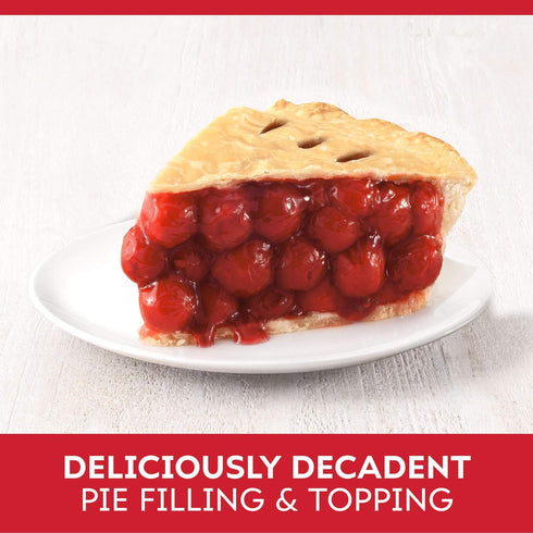 21 oz. (Pack 8) Duncan Hines Comstock More Fruit Cherry Pie Filling and Topping