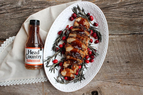 Country 20 (Pack 6) Head Bar-B-Q Sauce, Apple Habanero | Ounce of | Sweet Apple & Spicy Habanero Championship Barbecue