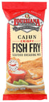 Louisiana Cajun Crispy Fish Fry Seafood Breading Mix, Spicy, 10 Ounce (Pack of 12)